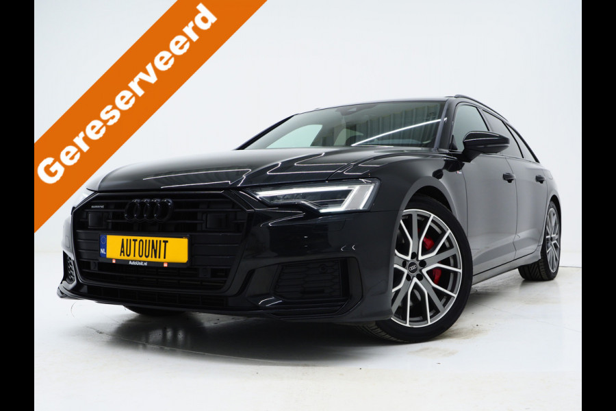 Audi A6 Avant 55 TFSI e quattro Competition Full Black | Panoramadak | B&O Audio | Camera | Keyless | Adaptive Cruise | Trekhaak | Carplay