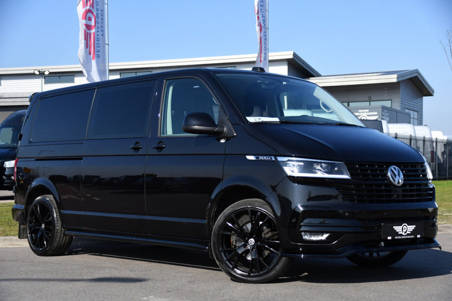 Volkswagen Transporter 2.0 TDI L2H1 32 DC Bulli Virtual, Adaptieve Cruise, Carplay, LED, 150PK, Stoelverwarming, Trekhaak, 2 x Schuifdeur, Standkachel, Uniek!