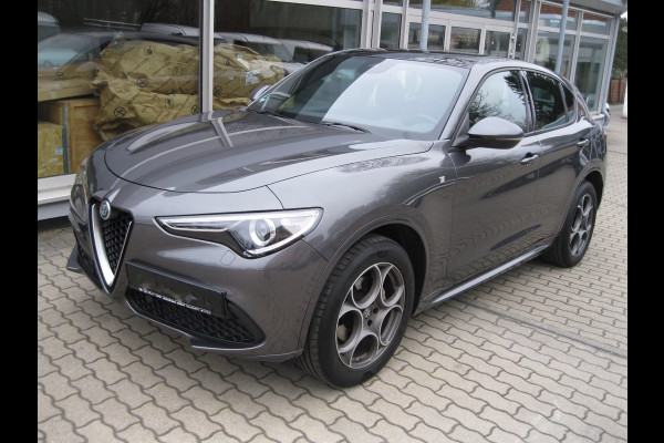 Alfa Romeo Stelvio 2.0T Q4 Ti (206kW/280pk) ** Bi-XENON/LED, LEDER, PANORAMA, ACC, 19-inch LMV, MEM ** 1e EIG - 24.967 km - UNFALLFREI ** ** INFORMEER OOK NAAR ONZE AANTREKKELIJKE FINANCIAL-LEASE TARIEVEN **