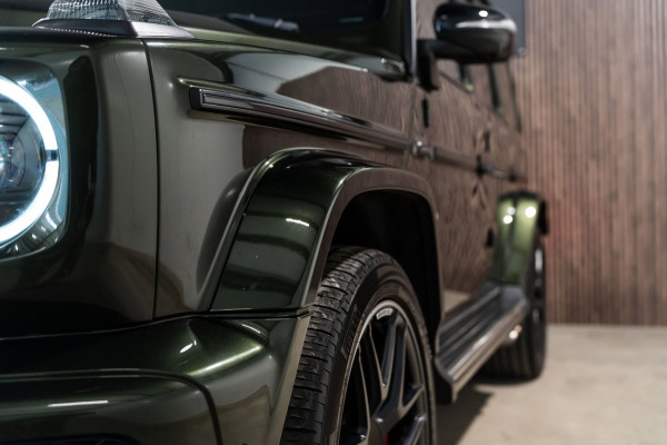 Mercedes-Benz G-Klasse 63 G63 Olive Green BTW Panodak BURMESTER STOELKOELING
