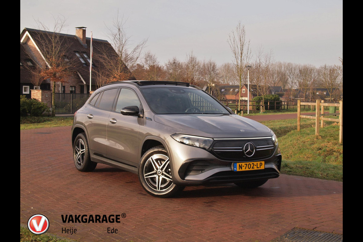 Mercedes-Benz EQA 250 Business Solution AMG 67 kWh | SOH 98% | Panoramadak | Head-Up Display | 360 Camera | Sfeerverlichting | Burmester | NL-Auto |