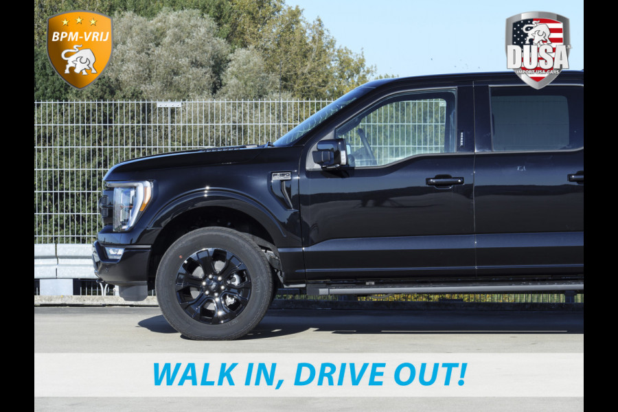 Ford USA F-150 5.0 V8 | Super Crew | Lariat FX4 | Black Edition | BPM-VRIJ 360 Camera | Pano | Black Edition | Getoonde accessoires zijn verkrijgbaar tegen meerprijs