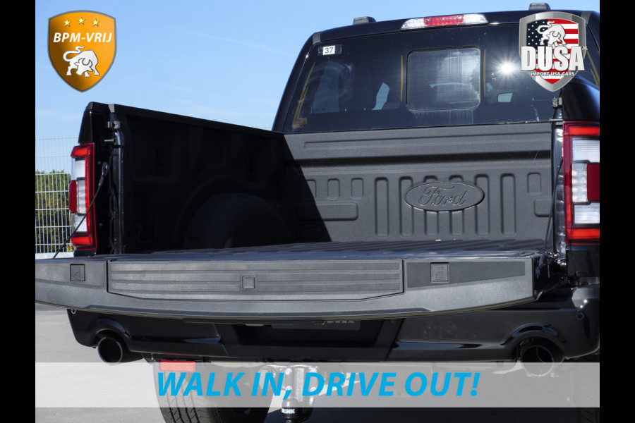 Ford USA F-150 5.0 V8 | Super Crew | Lariat FX4 | Black Edition | BPM-VRIJ 360 Camera | Pano | Black Edition | Getoonde accessoires zijn verkrijgbaar tegen meerprijs