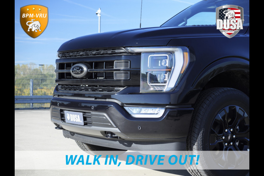 Ford USA F-150 5.0 V8 | Super Crew | Lariat FX4 | Black Edition | BPM-VRIJ 360 Camera | Pano | Black Edition | Getoonde accessoires zijn verkrijgbaar tegen meerprijs