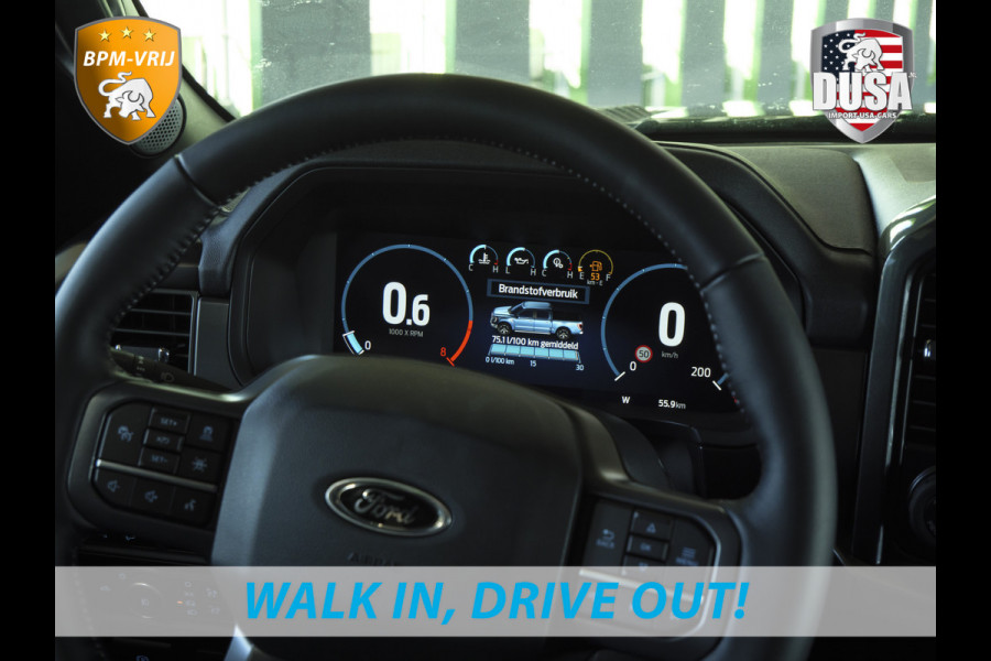 Ford USA F-150 5.0 V8 | Super Crew | Lariat FX4 | Black Edition | BPM-VRIJ 360 Camera | Pano | Black Edition | Getoonde accessoires zijn verkrijgbaar tegen meerprijs