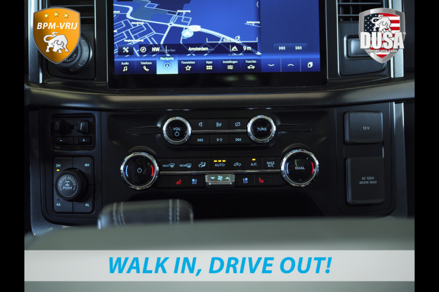 Ford USA F-150 5.0 V8 | Super Crew | Lariat FX4 | Black Edition | BPM-VRIJ 360 Camera | Pano | Black Edition | Getoonde accessoires zijn verkrijgbaar tegen meerprijs