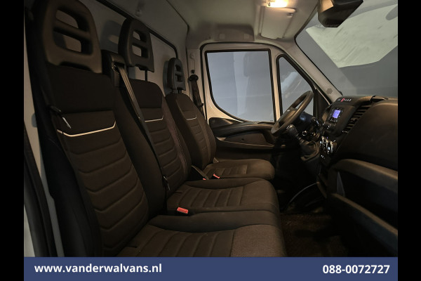 Iveco Daily 35C16H 157pk Dubbel Lucht Bakwagen Laadklep Euro6 Airco | 1010kg laadvermogen Bijrijdersbank