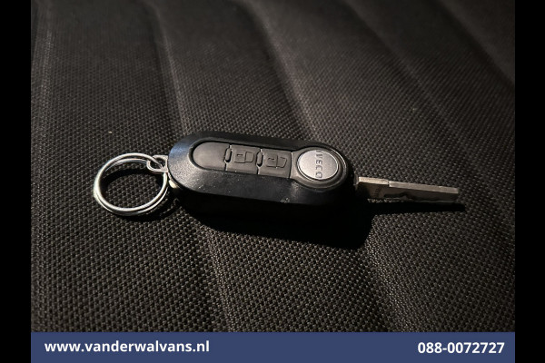 Iveco Daily 35C16H 157pk Dubbel Lucht Bakwagen Laadklep Euro6 Airco | 1010kg laadvermogen Bijrijdersbank