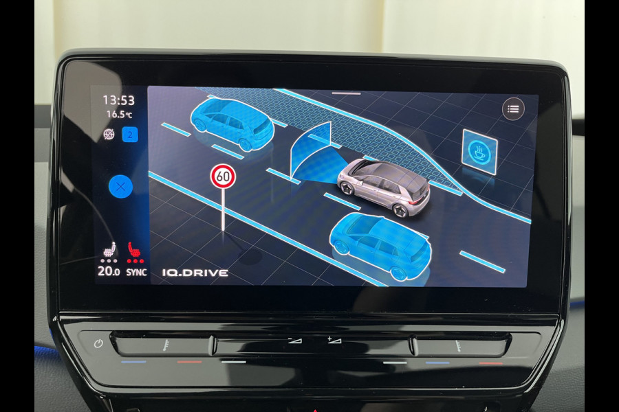 Volkswagen ID.3 First Max 58 kWh [ 3-Fase-11kW ] {SOH-89%} (INCL-BTW) *HEATPUMP | PANO | HEAD-UP | ADAPTIVE-CRUISE | IQ-LIGHTS | BLINDSPOT | CAMERA | KEYLESS | MICROFIBRE | AMBIENTLIGHT | NAVI-FULLMAP | DAB+ | ECC | HEATED-SPORTSEATS | DIGI-COCKPIT |