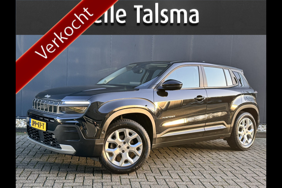 Jeep Avenger 1.2 Altitude | Stoelverwarming | Parkeersensoren voor en achter | Apple/Android CarPlay