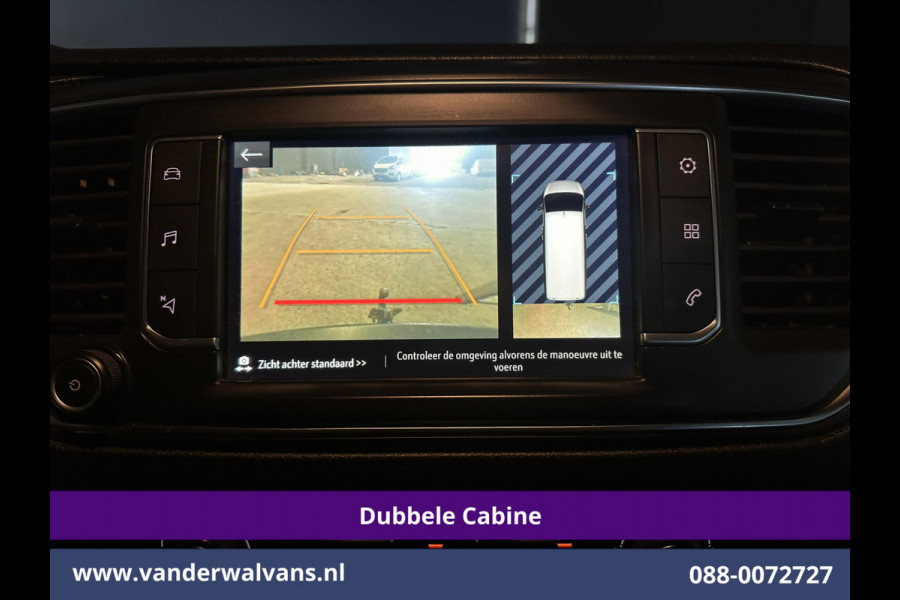 Opel Vivaro 2.0 CDTI 123pk L3H1 Glasresteel Dubbele cabine Euro6 Airco | 5-Zits | Camera | Navigatie | Apple Carplay Android Auto, Cruisecontrol, 2500kg Trekhaak, Parkeersensoren