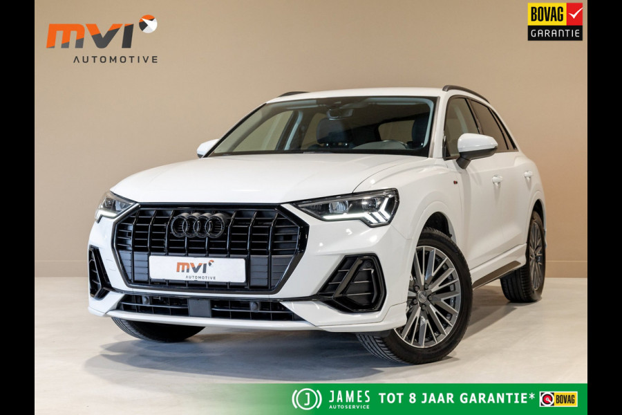 Audi Q3 35 TFSI 2x S-Line / 150pk / Achteruitrij camera / Stoelverwarming / Dodehoek assistent /