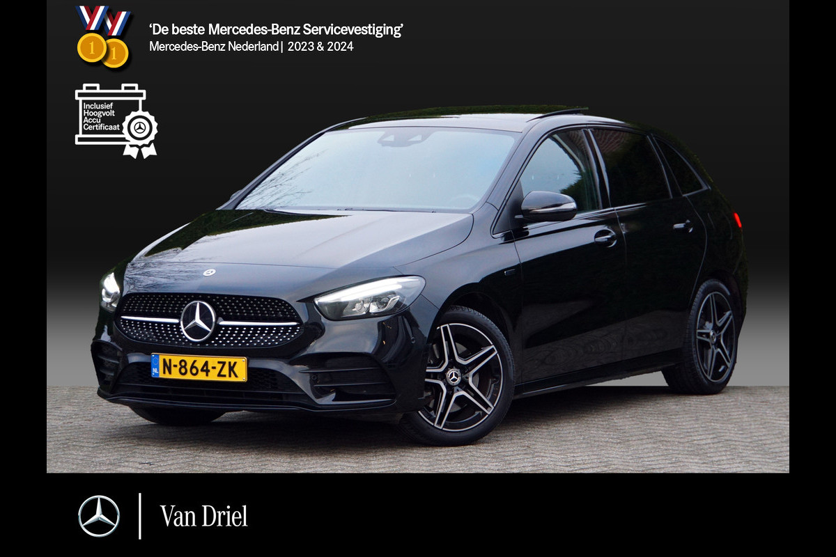 Mercedes-Benz B-Klasse B 250 e AMG line Night | Dodehoek Panorama Trekhaak