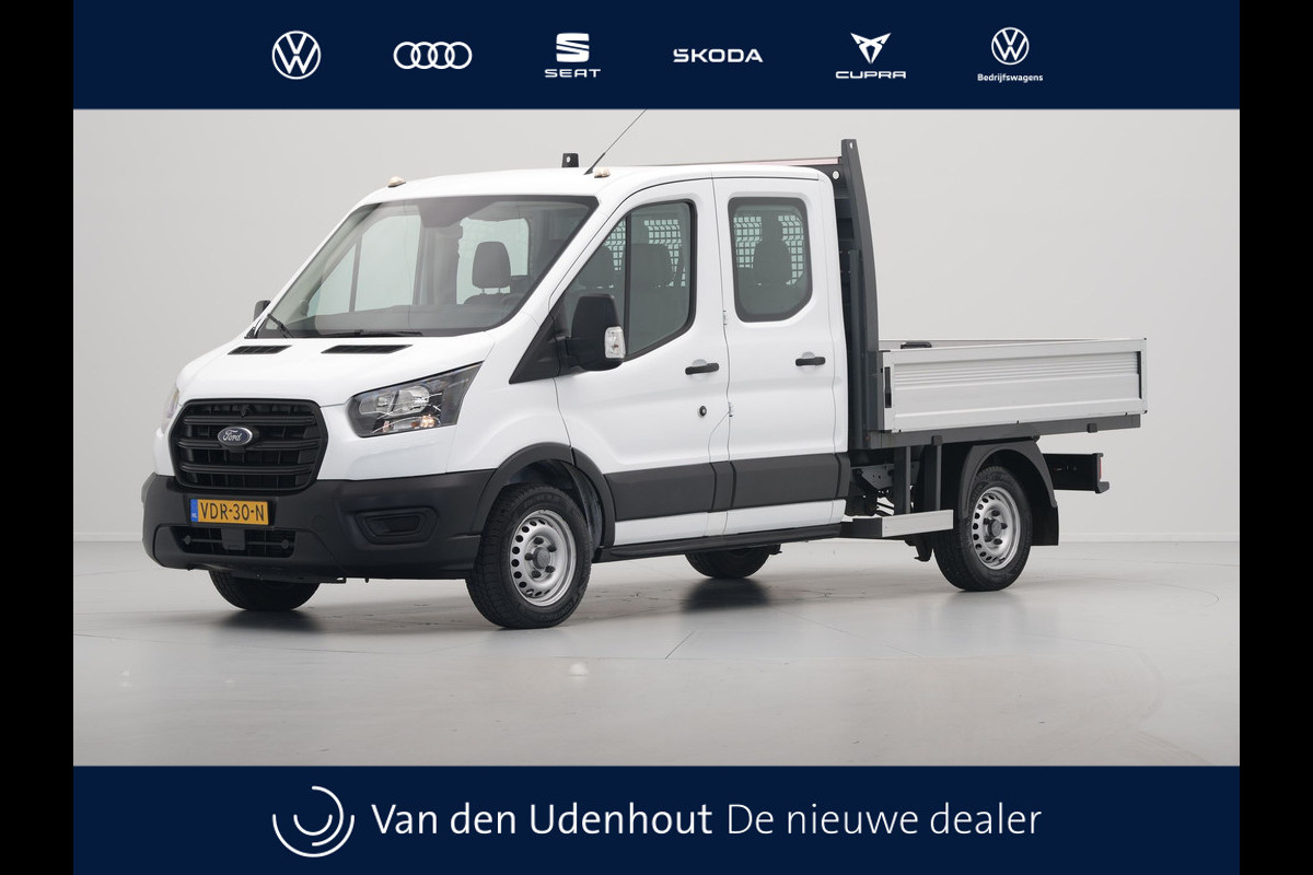 Ford Transit Pick-Up L2H1 Dubbele Cabine 310 2.0 TDCI 130pk Ambiente / Airco / Bluetooth / Trekhaak / 7 persoons