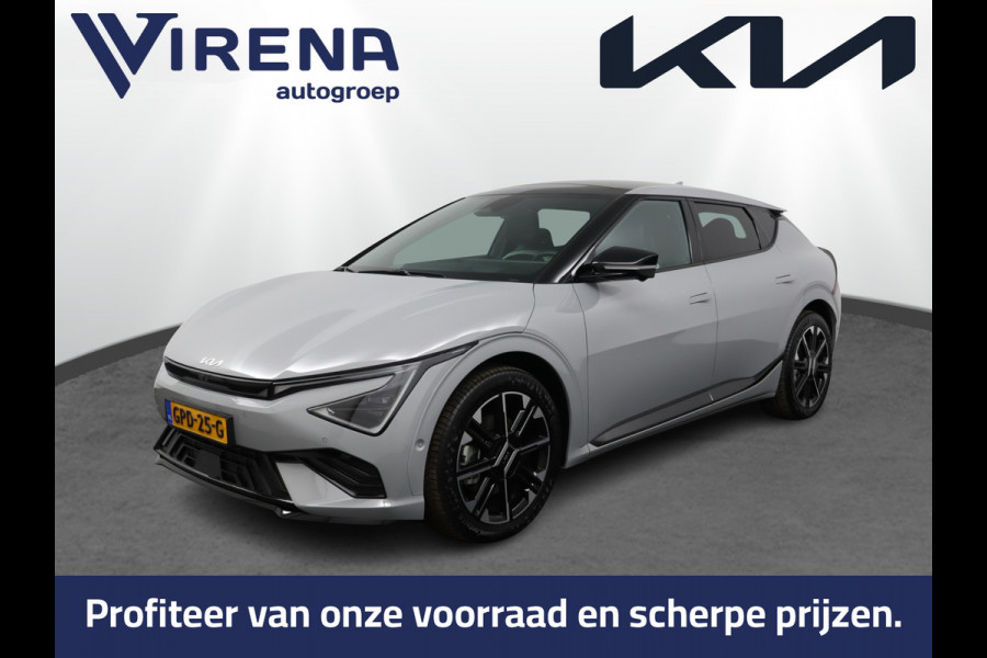 Kia Ev6 GT-Line 84 kWh - Stoel/Stuurverwarming - Stoelverkoeling - Navigatie - Adaptief Cruise Control - Lichtmetalen Velgen - Fabrieksgarantie Tot 2031
