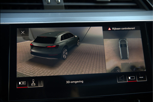 Audi e-tron e-tron 55 quattro advanced Pro Line S 95 kWh S-Line | Panoramadak | Bang & Olufsen | Stoelverwarming | Head-Up Display | 360 Camera | Matrix LED | Luchtvering | Memory Seat | Keyless | Elektrisch Verstelbare Stoelen | B&O