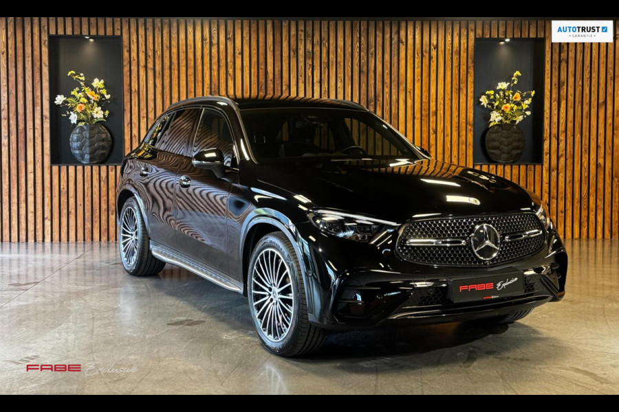 Mercedes-Benz GLC 300 4MATIC AMG Line//Fabrieksgarantie tot SEP 2027/PANO/LUCHTVERING/360/Trekhaak