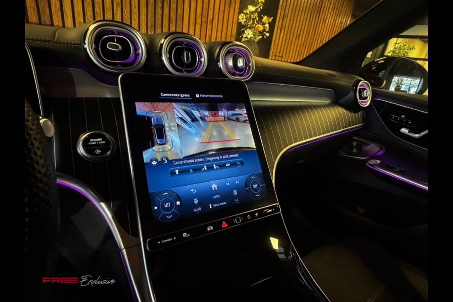 Mercedes-Benz GLC 300 4MATIC AMG Line//Fabrieksgarantie tot SEP 2027/PANO/LUCHTVERING/360/Trekhaak