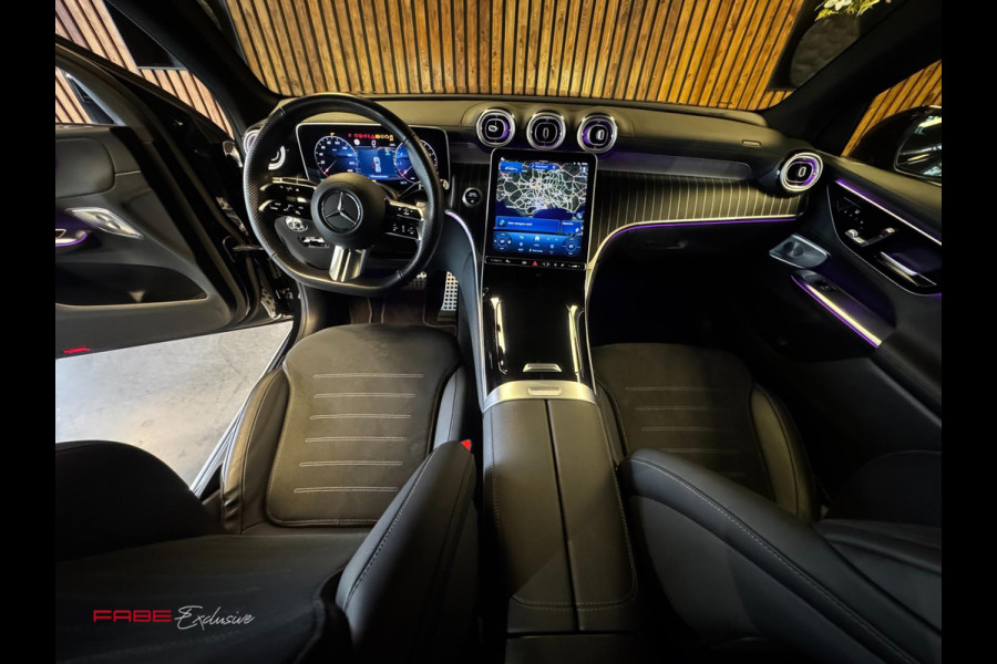 Mercedes-Benz GLC 300 4MATIC AMG Line//Fabrieksgarantie tot SEP 2027/PANO/LUCHTVERING/360/Trekhaak