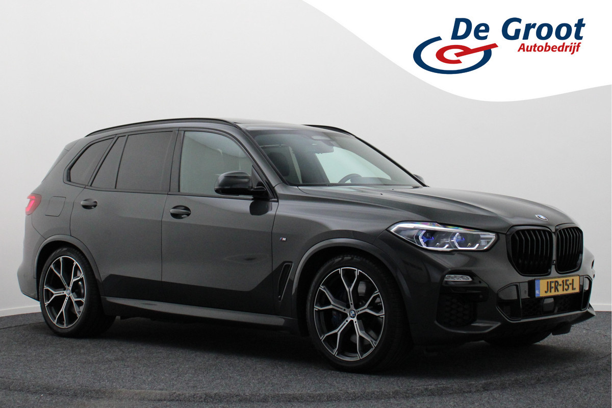 BMW X5 xDrive45e High Executive Laser, Panoramadak, 360° Camera, ACC, Luchtvering, H&K, Trekhaak, 21"