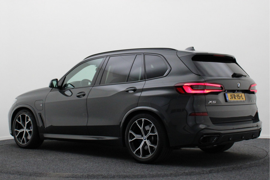 BMW X5 xDrive45e High Executive Laser, Panoramadak, 360° Camera, ACC, Luchtvering, H&K, Trekhaak, 21"
