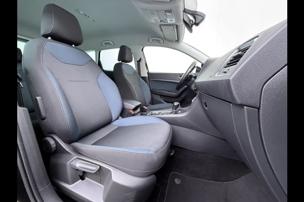 Seat Ateca s1.5T 150PK AUT-7 Navi Ecc Trekhaak LED Apple Carplay/Android Auto Cruise Control Pdc Stoelverwarming tyle Business Intense Elek.Achterklep Lmv 17" Led Regen-/Lichtsensor Full Link DAB+ Bluetooth DSG 1.600KG Trekgewicht