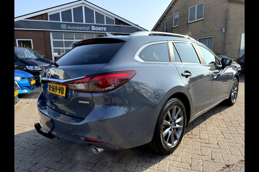 Mazda 6 Sportbreak 2.0 SkyActiv-G 165pk Business Leer, Trekhaak, Camera