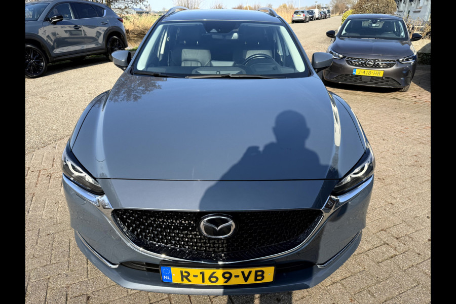 Mazda 6 Sportbreak 2.0 SkyActiv-G 165pk Business Leer, Trekhaak, Camera