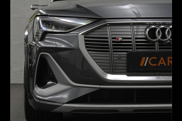 Audi e-tron Sportback S 504pk | RS-Stoelen | Panorama | 360 Camera | Valcona Leder | ACC | B&O Sound | Luchtvering | Soft-Close | Camera Spiegels | Nachtzicht | Keyless-Entry | Head-Up | 4-Zone Clima | Stoelverwarming V+A | Sfeerverlichting | Memory | Carplay |