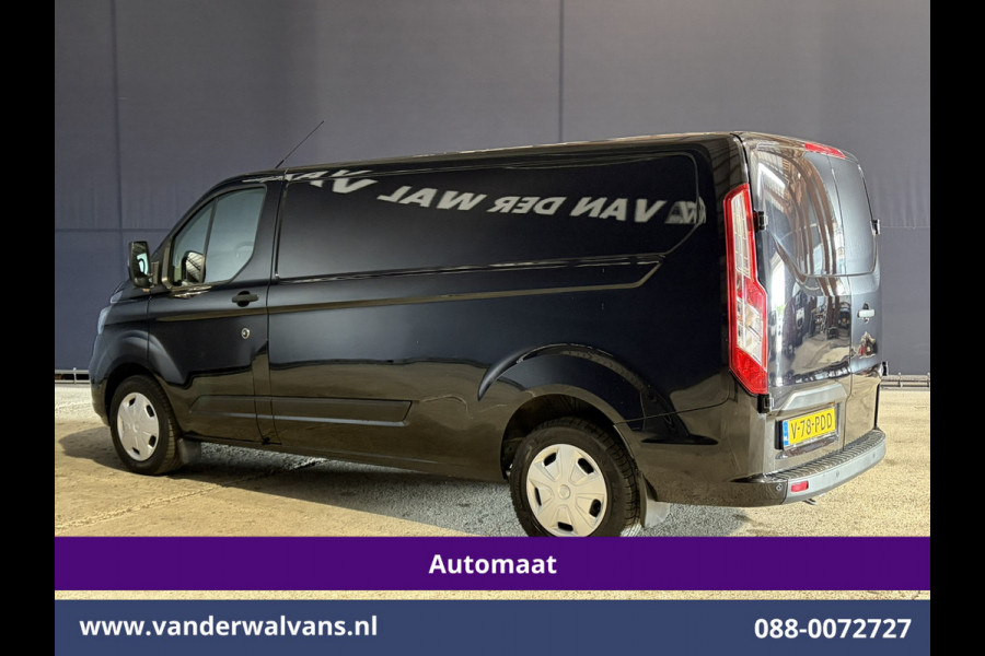 Ford Transit Custom 2.0 TDCI 131pk Automaat L2H1 Euro6 Airco | LED | Apple Carplay | Cruisecontrol Android Auto, Verwarmde voorruit, Parkeersensoren, Bijrijdersbank