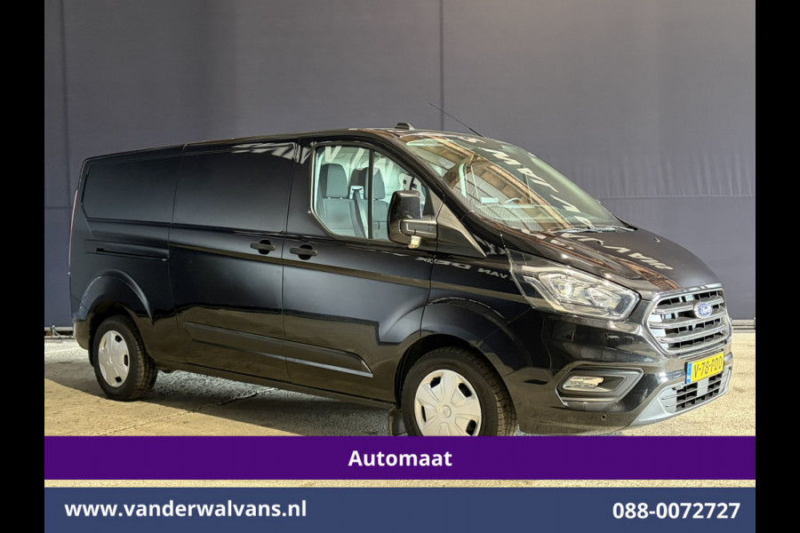 Ford Transit Custom 2.0 TDCI 131pk Automaat L2H1 Euro6 Airco | LED | Apple Carplay | Cruisecontrol Android Auto, Verwarmde voorruit, Parkeersensoren, Bijrijdersbank