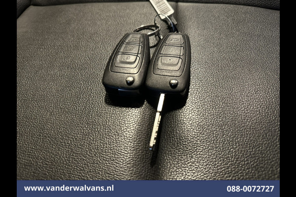 Ford Transit Custom 2.0 TDCI 131pk L2H1 Euro6 Airco | Camera | Leder | Navigatie | LED | Cruisecontrol Verwarmde Voorruit, Parkeersensoren, Bijrijdersbank, 2800kg trekvermogen