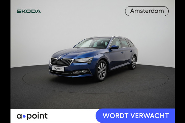 Škoda Superb 1.4 TSI iV Style 218 pk Automaat (DSG) | Navigatie | Parkeersensoren (Park assist) | Achteruitrijcamera | Standkachel | Stoelverwarming |
