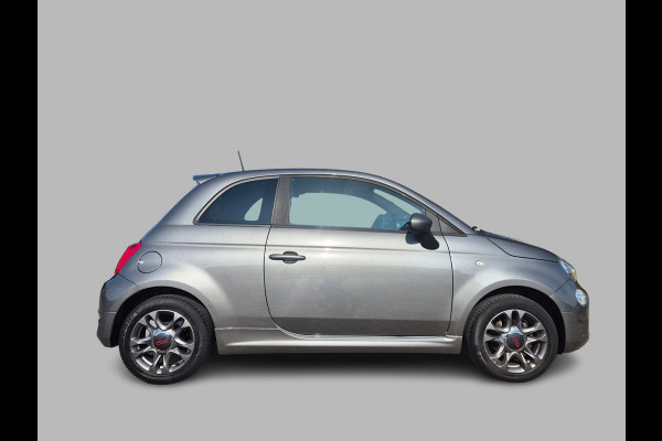 Fiat 500 S 1.2 Sport Carplay, Half leder