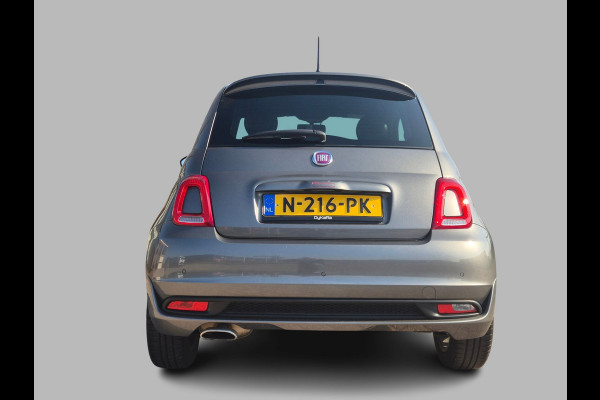 Fiat 500 S 1.2 Sport Carplay, Half leder