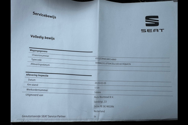 Seat Tarraco 2.0 TSI 4DRIVE Xcellence * Trekhaak * Camera * Virtual Cockpit * Adaptieve Cruise Control *