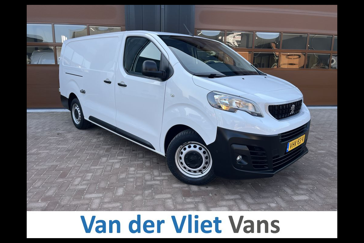 Peugeot Expert 2.0 HDI E6 123pk Premuim Long, 3-zits Lease €276 p/m, Airco, PDC, Carplay, Camera, Onderhouds historie aanwezig