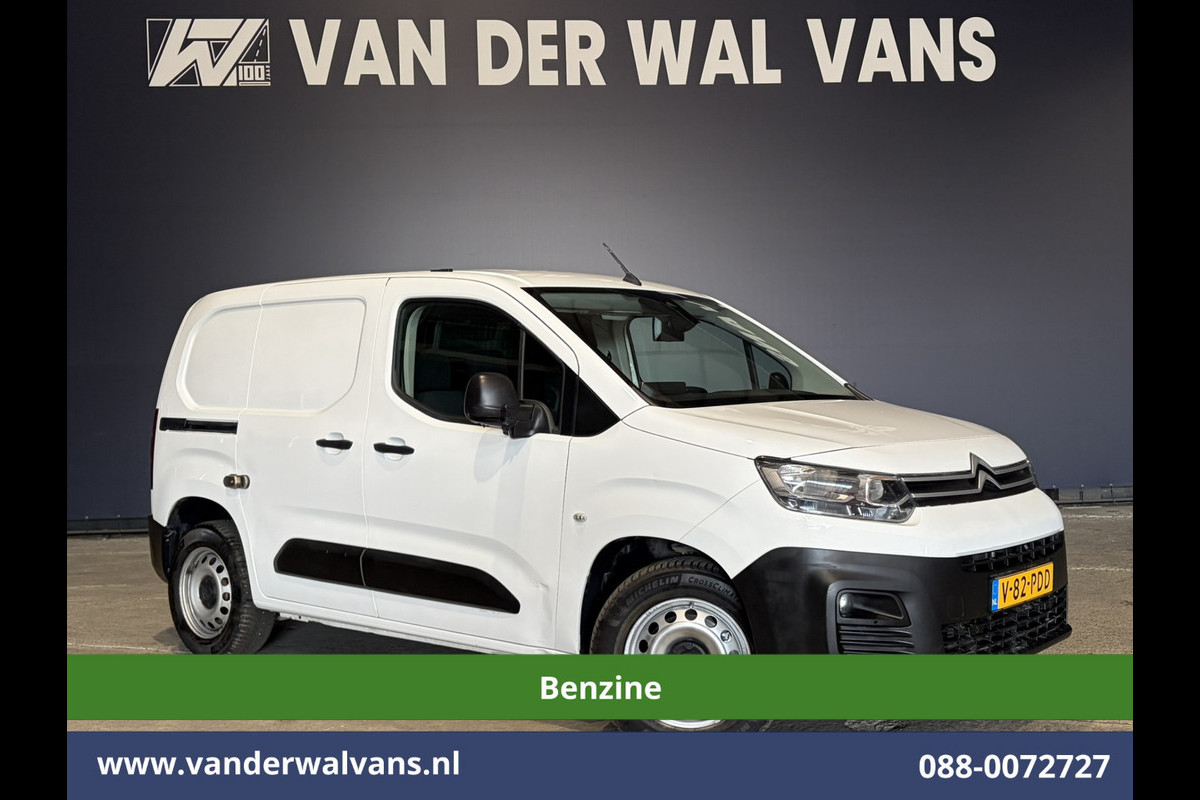 Citroën Berlingo 1.2 PureTech 131pk Automaat **Benzine** L1H1 Euro6 Airco | 3-Zits | Navigatie | Camera | Apple carplay android auto, cruisecontrol, parkeersensoren, bijrijdersbank
