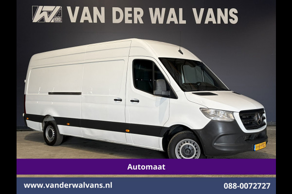 Mercedes-Benz Sprinter 317 CDI 170pk 9G-Tronic Automaat L3H2 Euro6 Airco | Camera | Apple Carplay | Cruisecontrol Chauffeursstoel, Trekhaak,  Android Auto, Stoelverwarming, 270 Graden achterdeuren, Bijrijdersbank