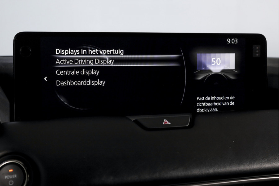 Mazda CX-80 2.5 e-SkyActiv PHEV Homura Plus 7p. | S/K-Panodak | Adapt. Cruise | Elek. Stoel-+verwarming & Ventilatie | Leder | HUD | 360 Camera | Bose | NAV+App. Connect | LM 20" | 9393