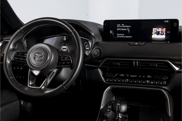 Mazda CX-80 2.5 e-SkyActiv PHEV Homura Plus 7p. | S/K-Panodak | Adapt. Cruise | Elek. Stoel-+verwarming & Ventilatie | Leder | HUD | 360 Camera | Bose | NAV+App. Connect | LM 20" | 9393