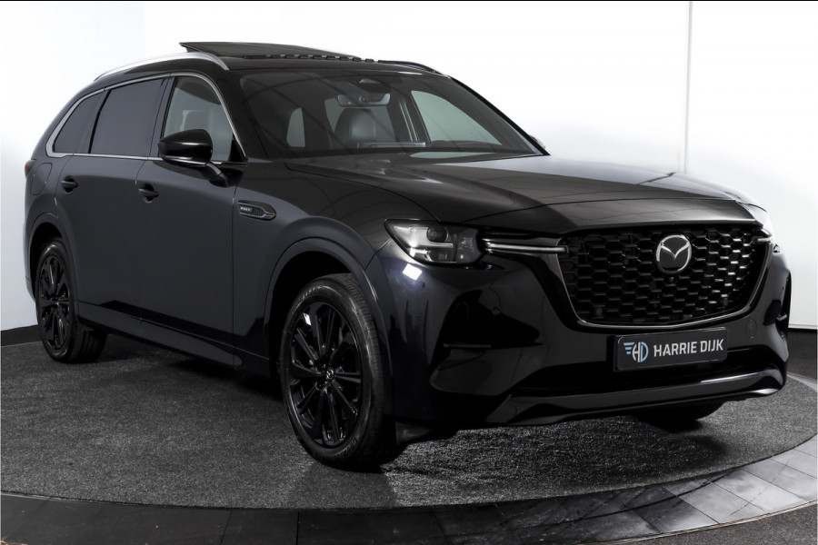Mazda CX-80 2.5 e-SkyActiv PHEV Homura Plus 7p. | S/K-Panodak | Adapt. Cruise | Elek. Stoel-+verwarming & Ventilatie | Leder | HUD | 360 Camera | Bose | NAV+App. Connect | LM 20" | 9393