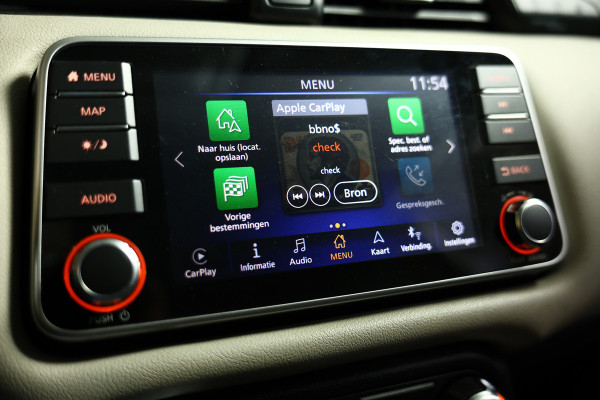 Nissan Micra 1.0 IG-T AUTOM Tekna 52000 km CARPLAY NAVI CAMERA STOELVW "21