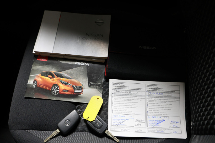 Nissan Micra 1.0 IG-T AUTOM Tekna 52000 km CARPLAY NAVI CAMERA STOELVW "21