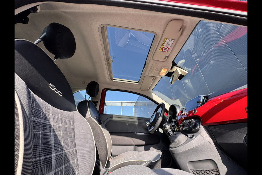 Fiat 500 0.9 TwinAir Turbo Lounge | Panorama dak | Navigatie | Cruise control