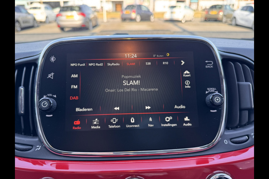 Fiat 500 0.9 TwinAir Turbo Lounge | Panorama dak | Navigatie | Cruise control