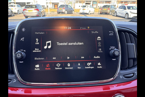 Fiat 500 0.9 TwinAir Turbo Lounge | Panorama dak | Navigatie | Cruise control