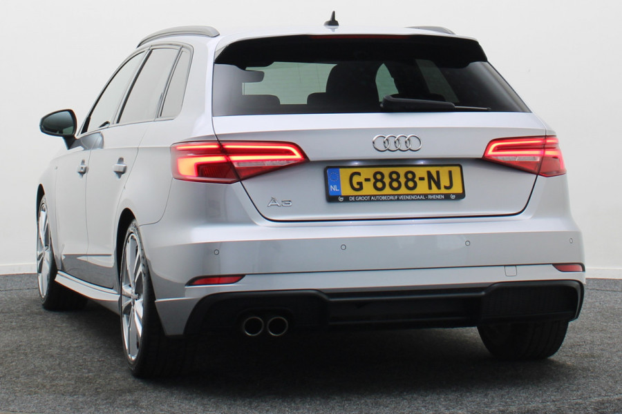 Audi A3 Sportback 35 TFSI CoD Advance Sport S Line Virtual Cockpit, Apple Carplay, LED, Stoelverwarming, Trekhaak, 18"
