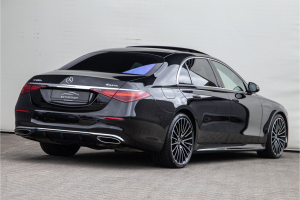 Mercedes-Benz S-Klasse 580 e 4MATIC Lang AMG Line Chauffeurspakket, Massage, Exclusive, Achterasbesturing