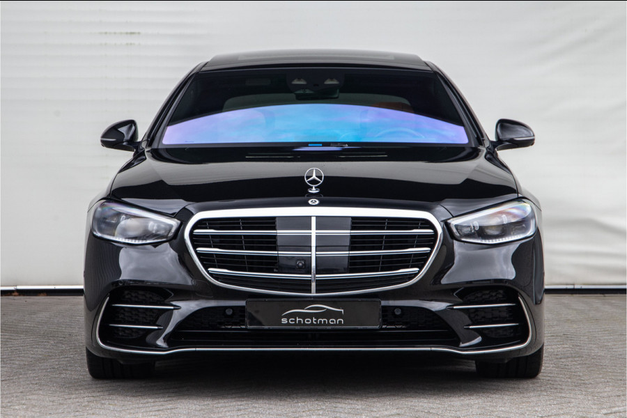 Mercedes-Benz S-Klasse 580 e 4MATIC Lang AMG Line Chauffeurspakket, Massage, Exclusive, Achterasbesturing